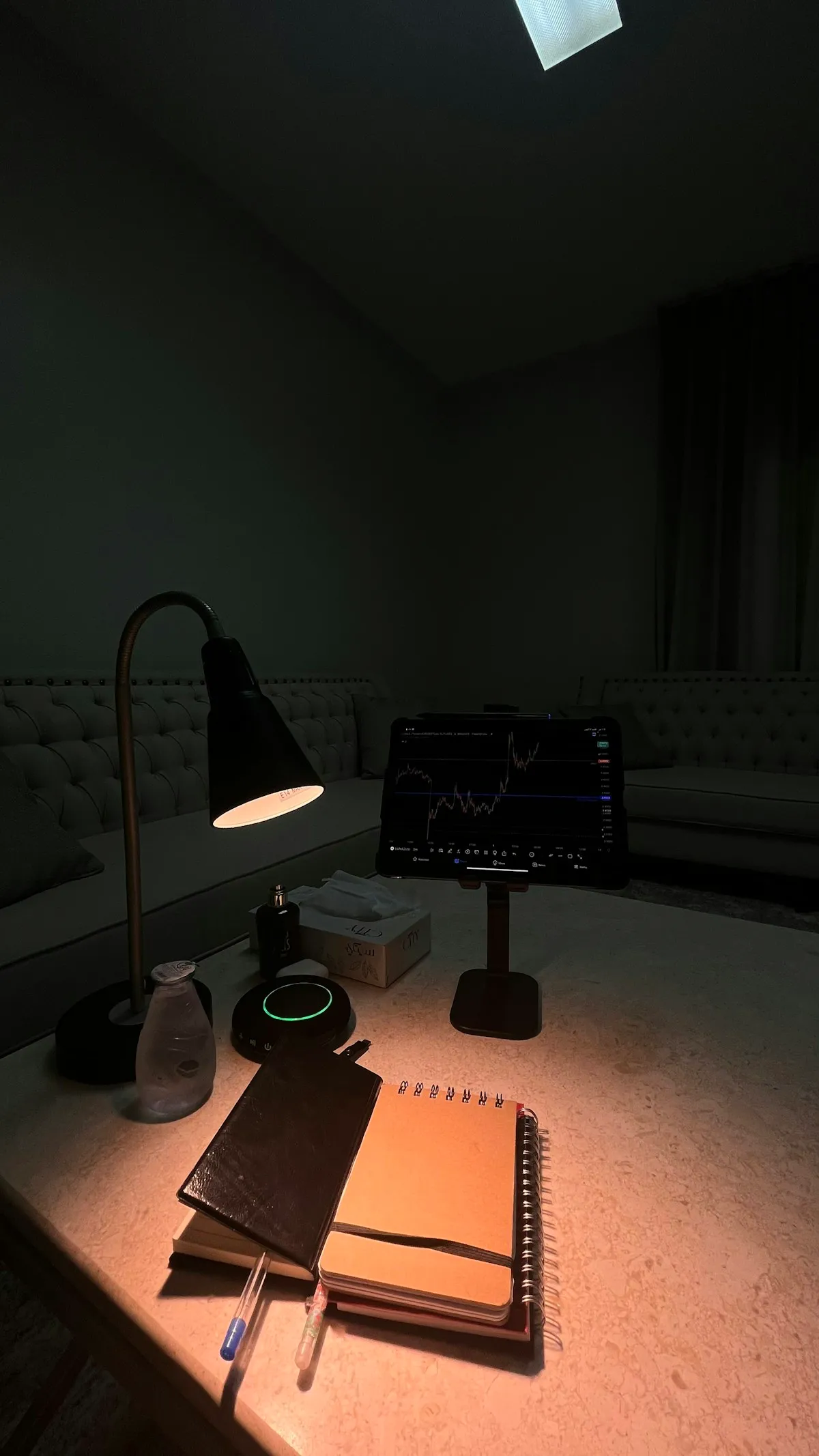 Financial markets data and trading screens displaying asset performance across multiple sectors